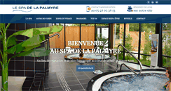 Desktop Screenshot of lespadelapalmyre.com